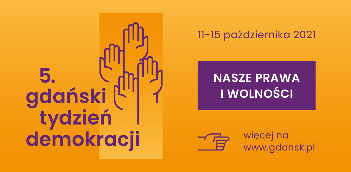 Gdański Tydzień Demokracji - plakat