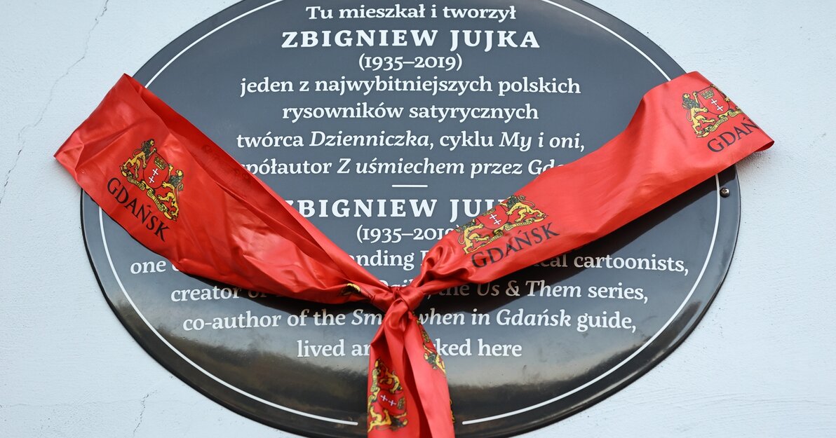 Odsłonięcie tablicy Zbigniewa Jujki
