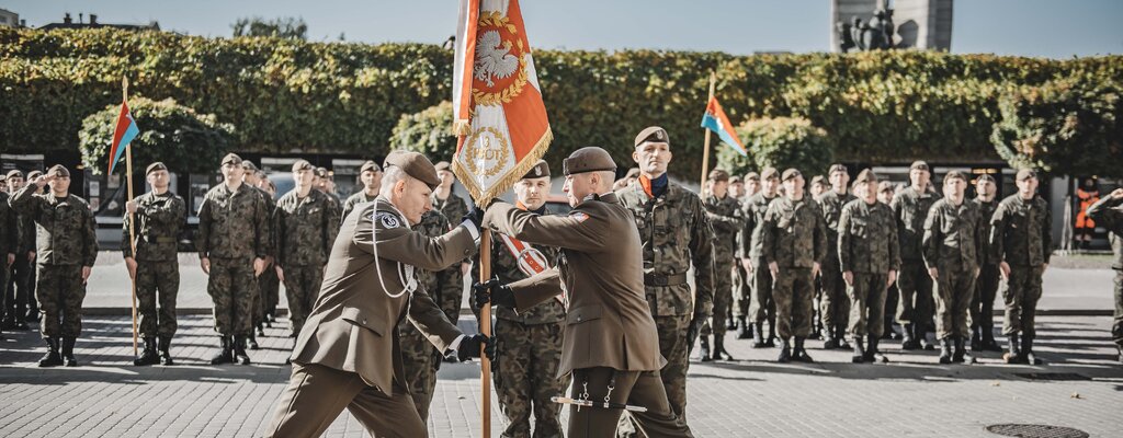 Przekazanie obowiązków dowódcy 3. Podkarpackiej Brygady OT