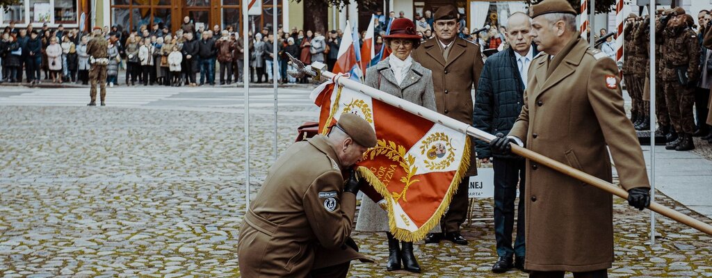 Sztandar dla zachodniopomorskich Terytorialsów