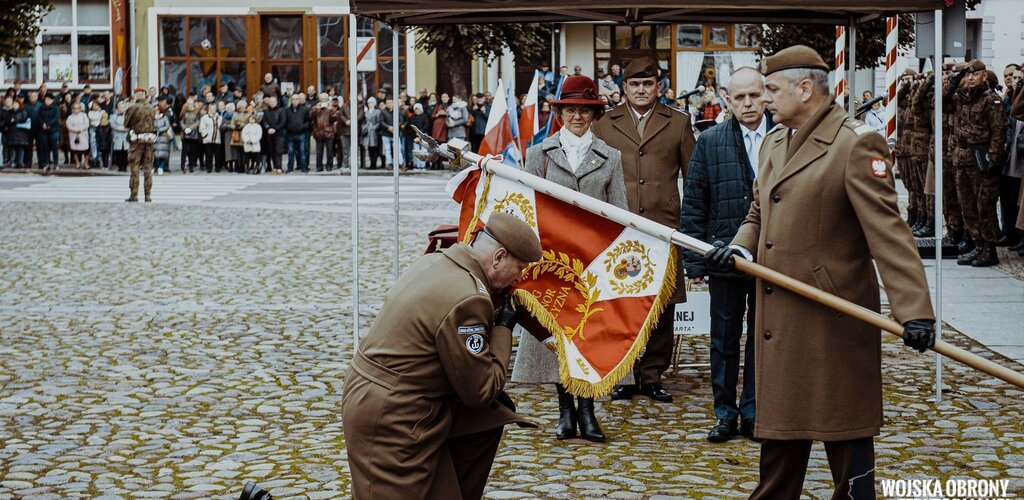 Sztandar dla zachodniopomorskich Terytorialsów