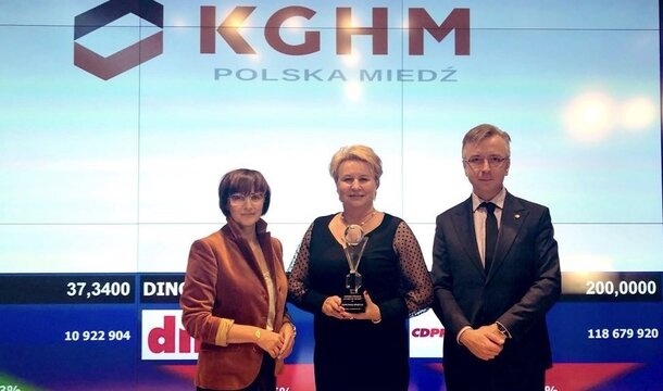 We are appreciated - KGHM with awards for its annual report and with the "Amber of the Polish Economy"