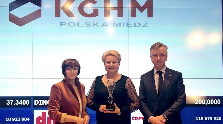 We are appreciated - KGHM with awards for its annual report and with the "Amber of the Polish Economy"