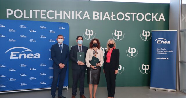 Enea Ciepło i Politechnika Białostocka rozpoczynają współpracę przy innowacyjnych projektach badawcz