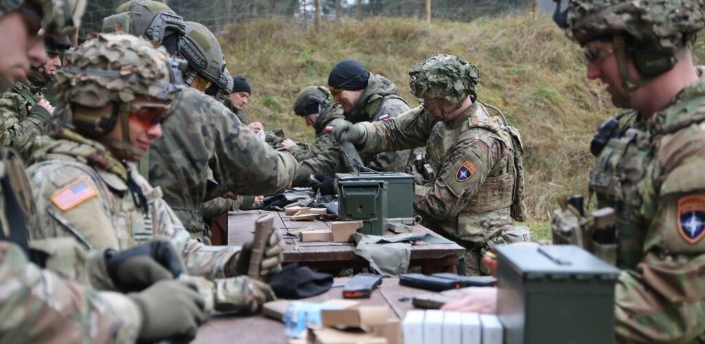 Suwalscy Terytorialsi na szkoleniu z sojusznikami z NATO