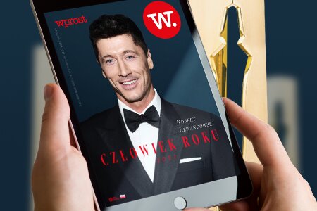 Robert Lewandowski Człowiekiem Roku "Wprost"