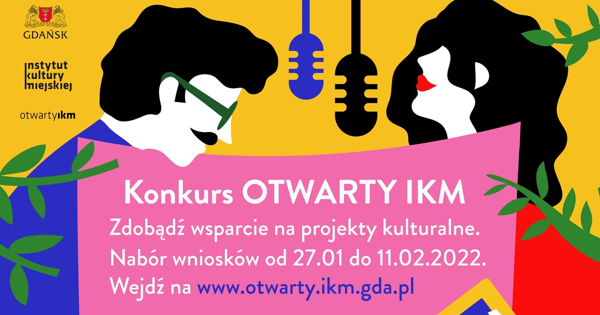 Otwarty IKM, grafika promocyjna, mat  IKM