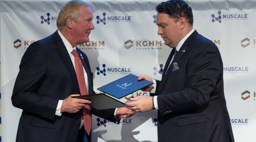 Pierwsze w Polsce małe reaktory nuklearne już do 2029 roku. KGHM podpisał porozumienie z NuScale