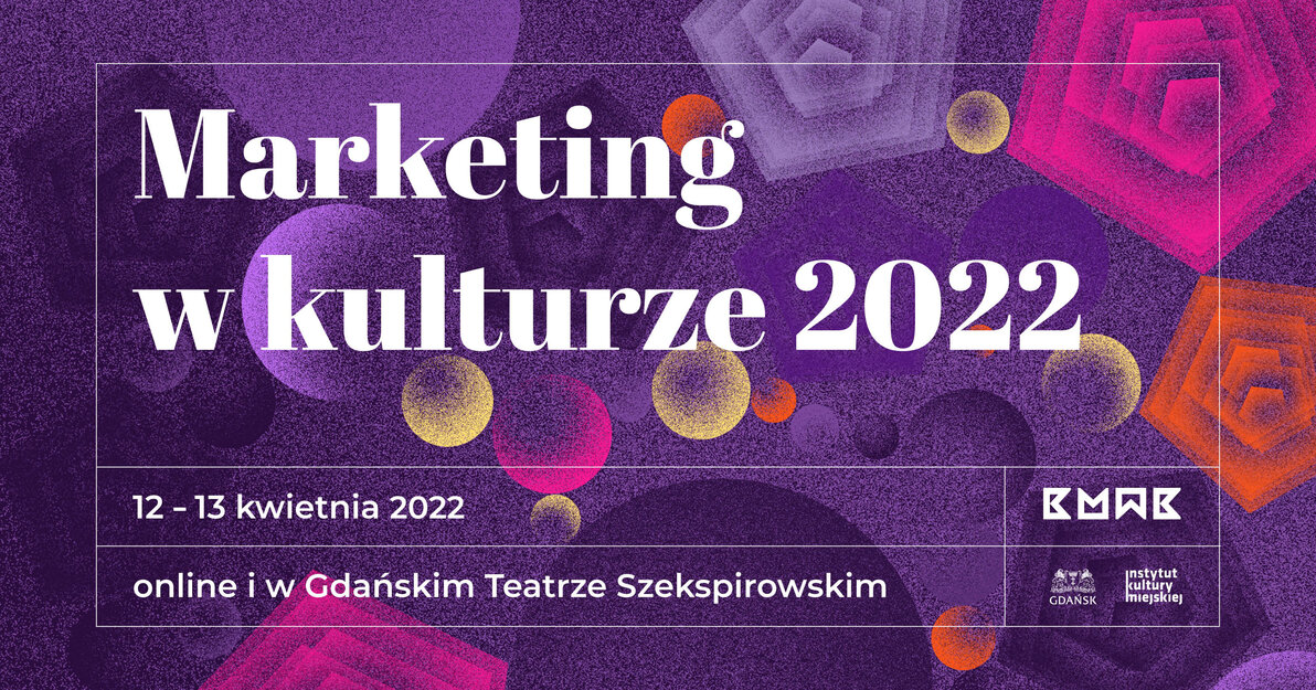 Marketing w Kulturze 2022 - grafika promocyjna