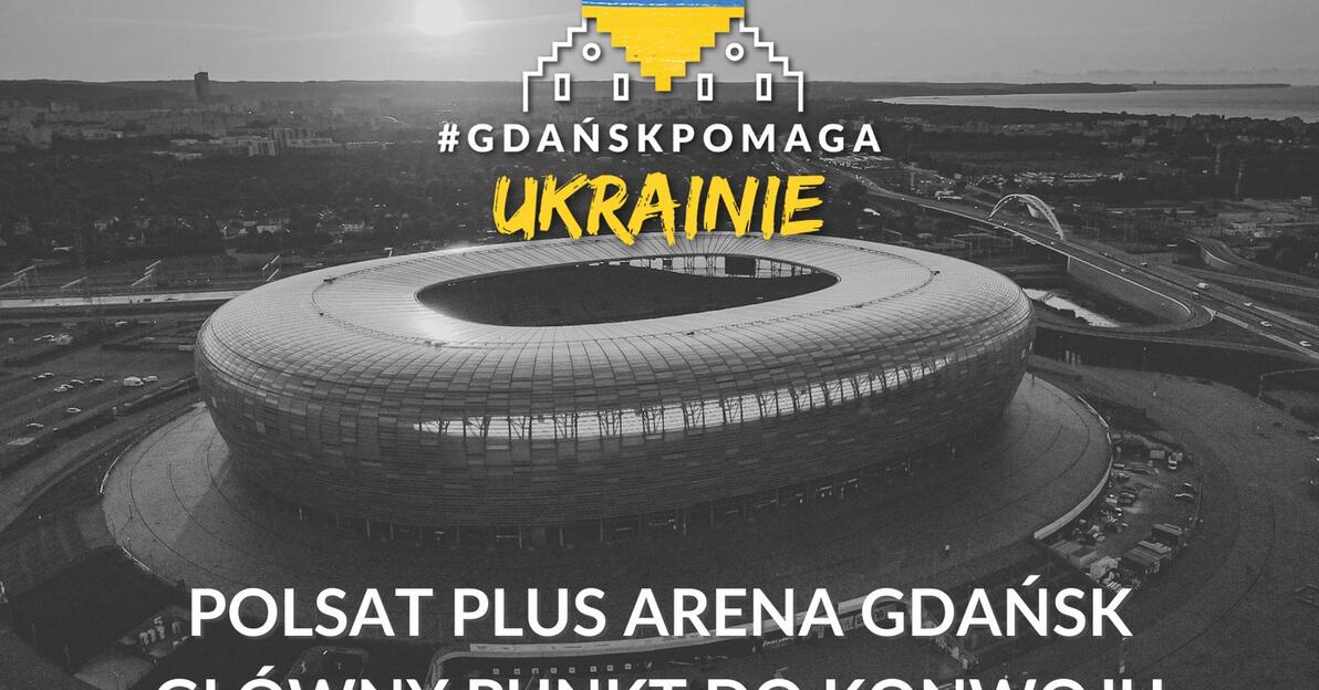 POLSAT PLUS ARENA GDAŃSK GŁÓWNY PUNKT DO KONWOJU