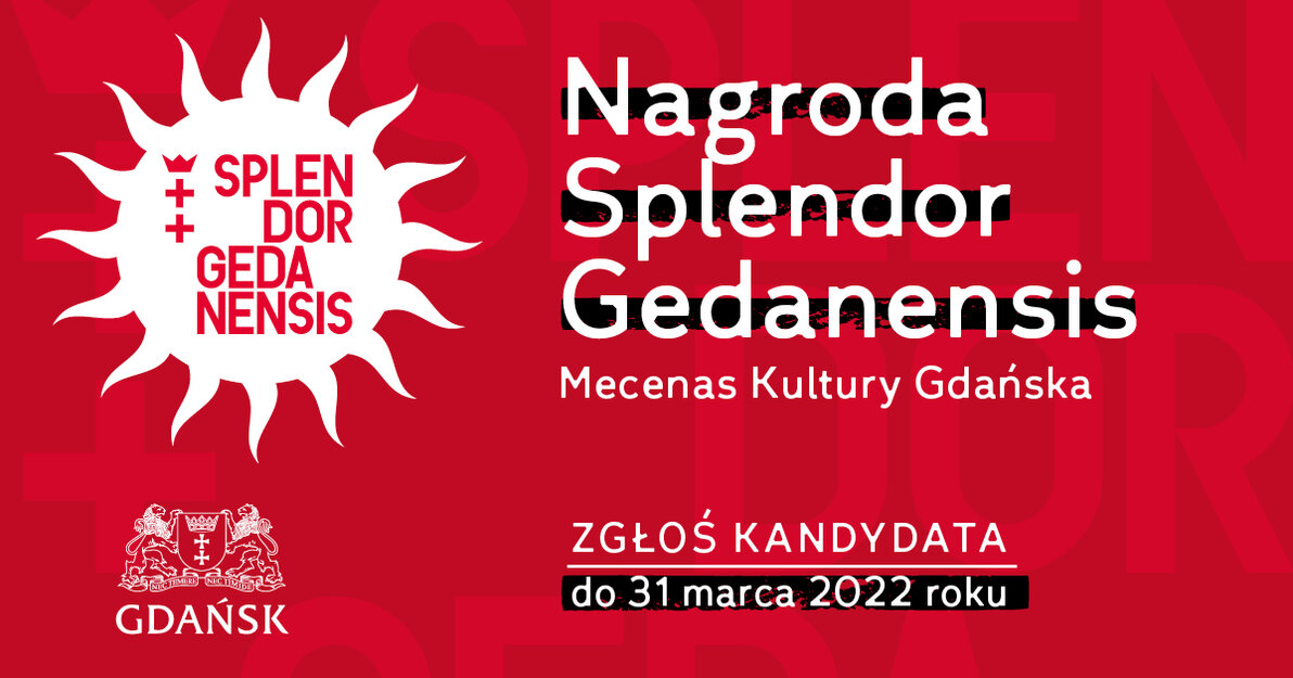 Splendor Gedanensis zgłoszenia - grafika pozioma