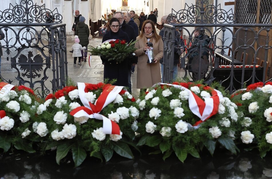 12 rocznica katastrofy smoleńskiej, Bazylika Mariacka  Fot Grzegorz Mehring