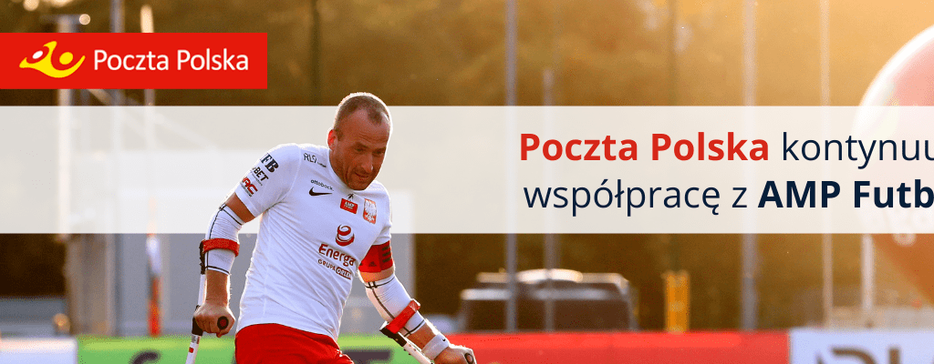 Poczta Polska zawarła umowę na współpracę z Reprezentacją Polski Amp Futbol