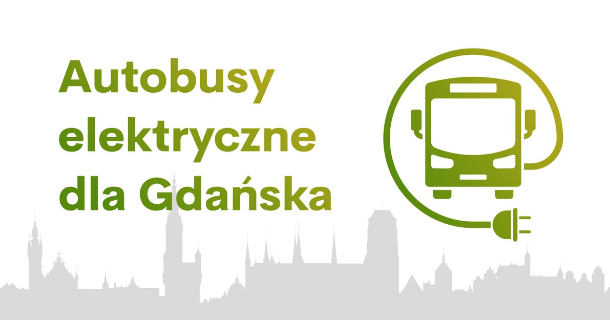 Elektryczne autobusy dla Gdańska (grafika)