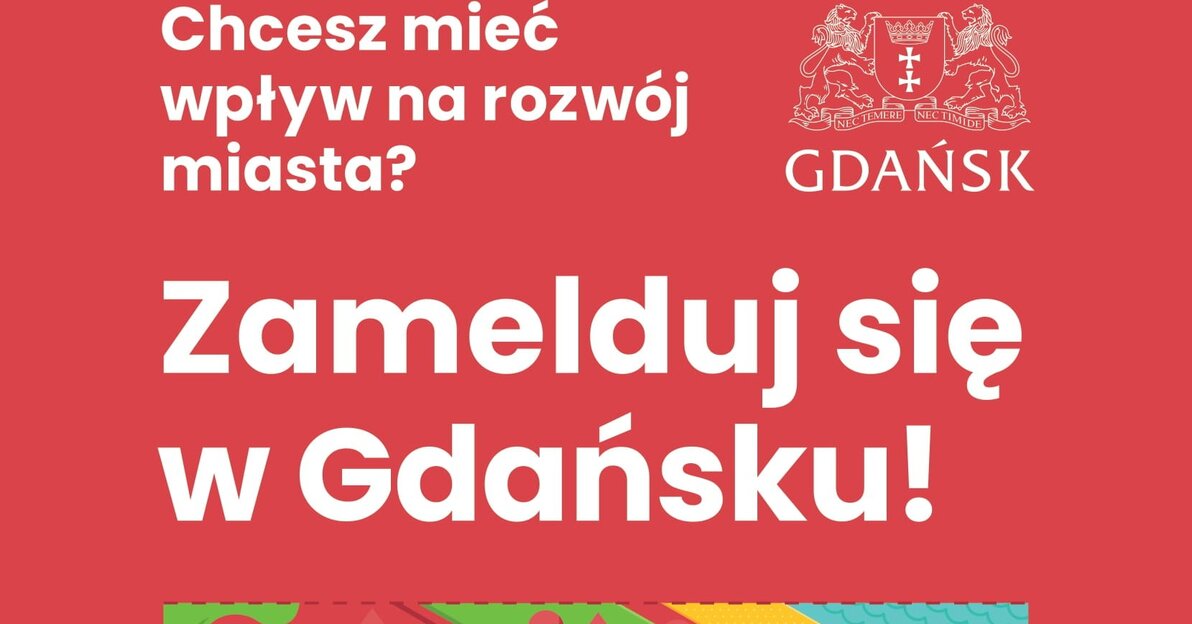 Zamelduj się w Gdańsku - plakat 