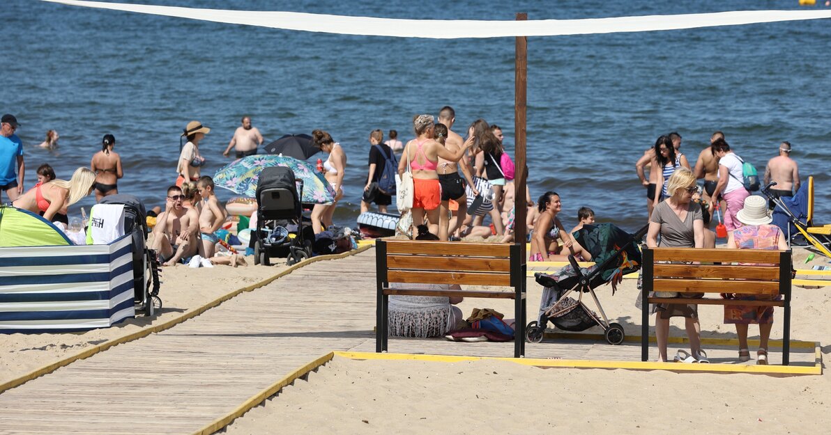 Plaża dostępna dla wszystkich Fot Grzegorz Mehring