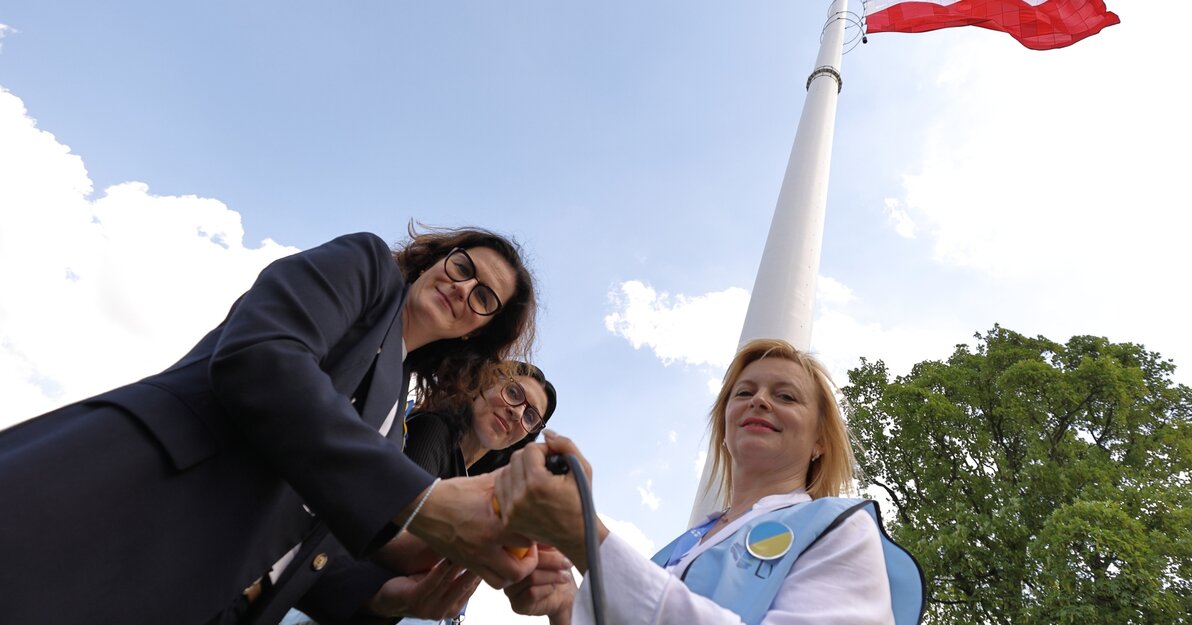 Gdańsk Pomaga Ukrainie już od 100 dni fot. Grzegorz Mehring/www.gdansk.pl