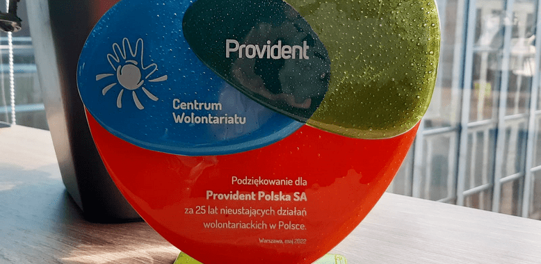Provident Polska pomaga od 25 lat