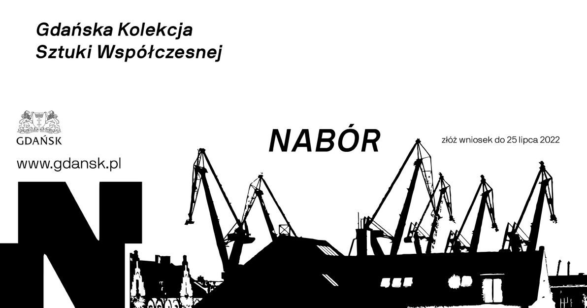 Nabór dzieł do Gdańskiej Kolekcji Sztuki Współczesnej - grafika pozioma