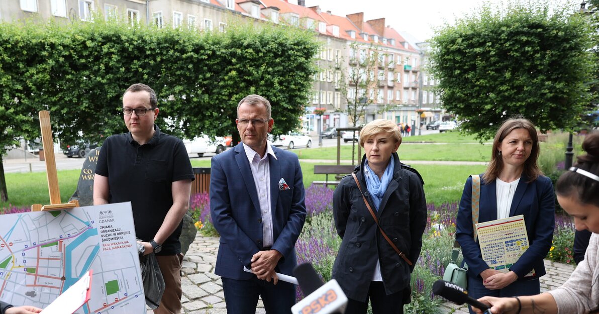 Konferencja o zmianach w organizacji ruchu  Fot Dominik Paszliński