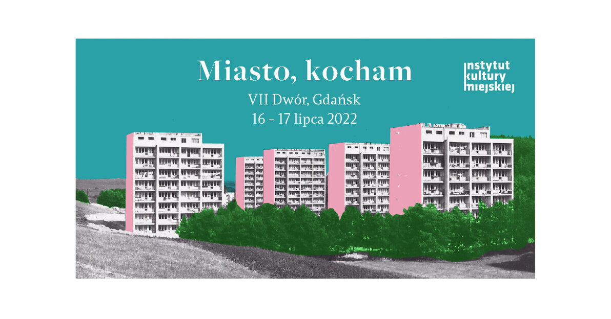 Miasto, kocham - grafika promująca wydarzenie, mat  IKM