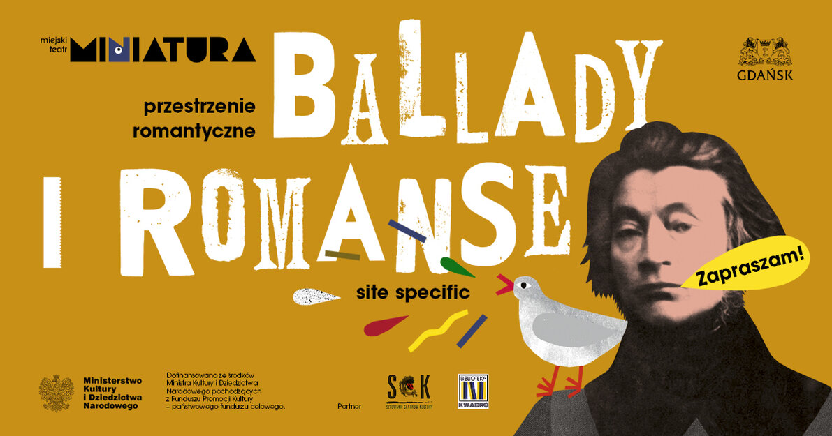 Ballady i romanse, projekt Teatru Miniatura w Sztumie, mat  pras 