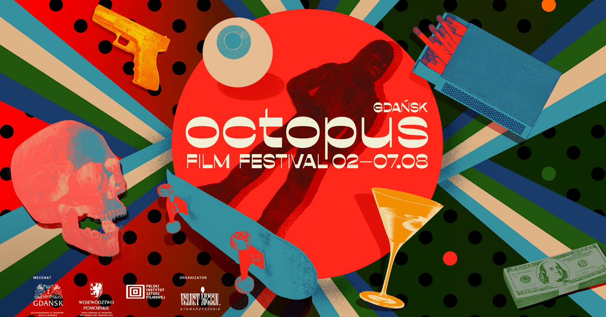 5. Octopus Film Festival grafika promująca wydarzenie, mat. organizatora