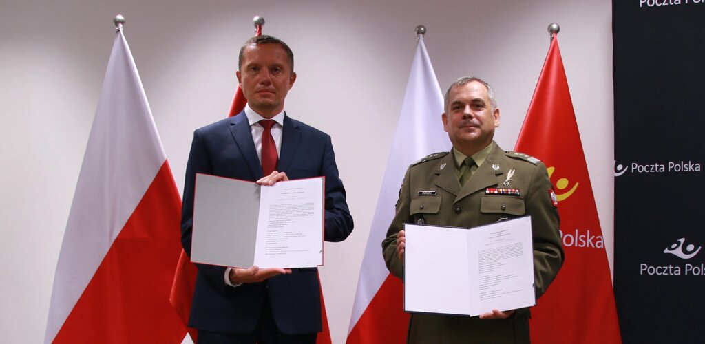 Poczta Polska podpisała porozumienie z WOT, którego celem jest wzmocnienie zdolności obronnych państwa