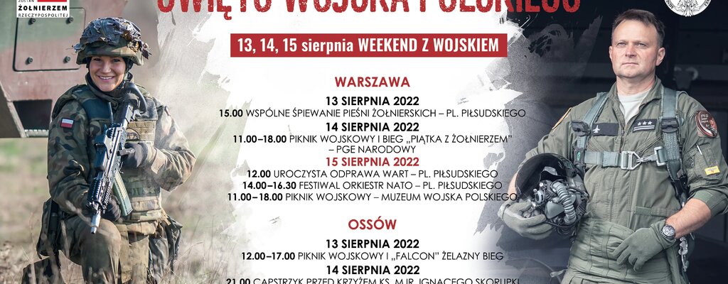 Święto Wojska Polskiego 2022