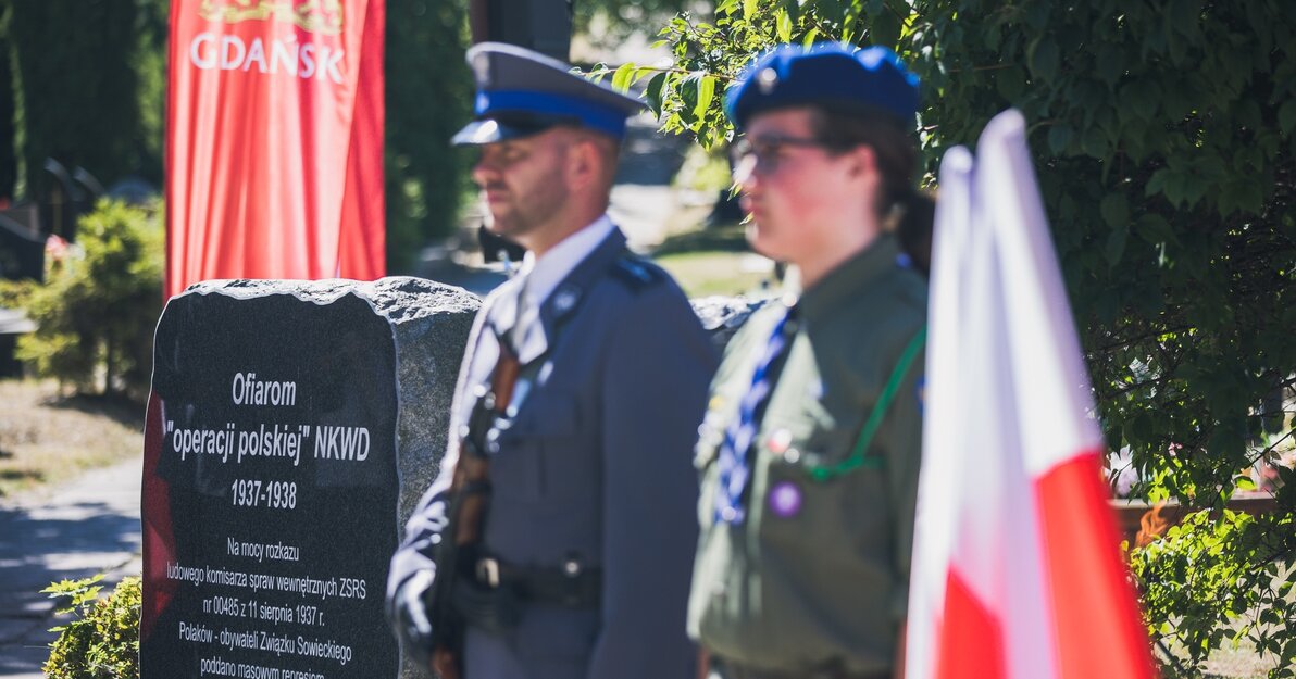 85. rocznica ludobójstwa Polaków w ZSRR w latach 1937-1938, fot  Dominik Paszliński 