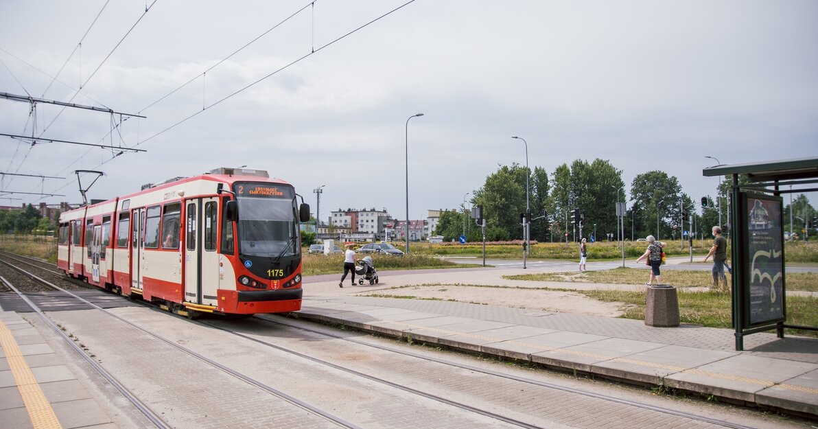 tramwaj na al. Havla, fot. Dominik Paszliński