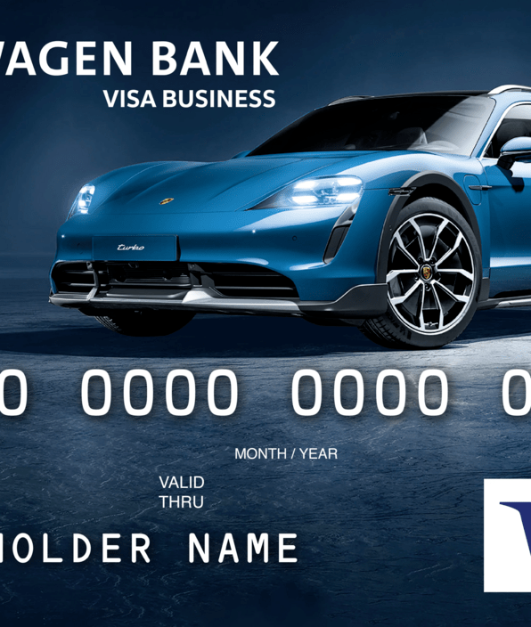 Volkswagen Bank wprowadza kartę z wizerunkiem Porsche Taycan 
