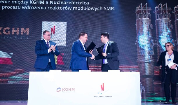 KGHM Polska Miedź SA y SN Nuclearelectrica SA firman un memorando de entendimiento para el desarrollo de SMR