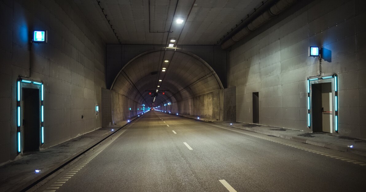 Tunel pod Martwą Wisłą, fot. Dominik Paszliński