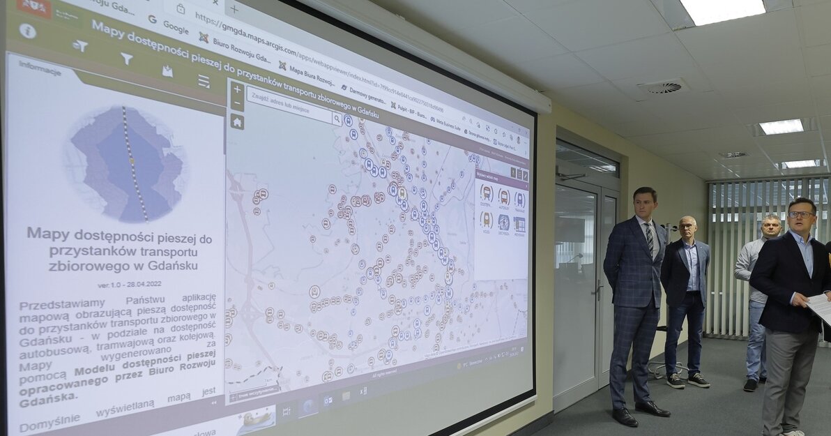 Briefing - Model dostępności pieszej fot. G. Mehring