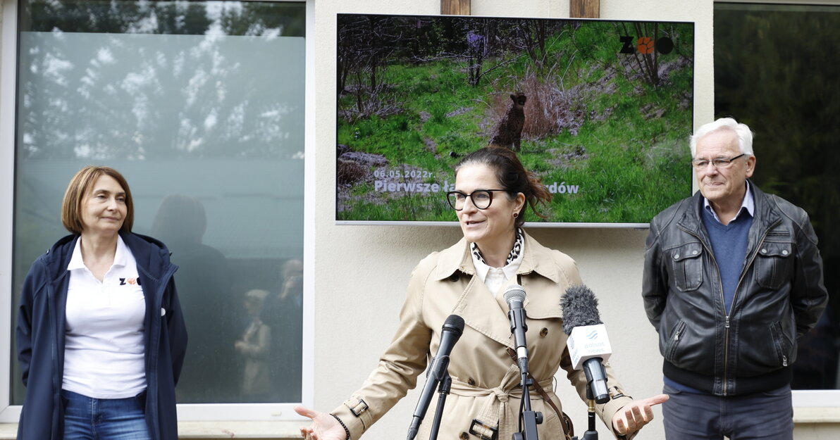 Konferencja prasowa w Gdańskim Zoo  Fot Grzegorz Mehring