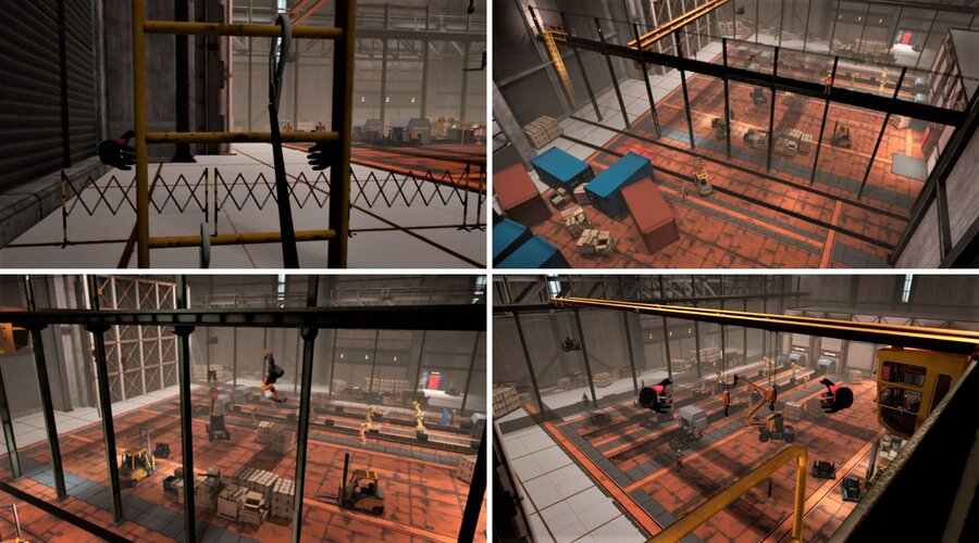 Rules for working at heights in virtual reality - KGHM is implementing another innovative work safety solution