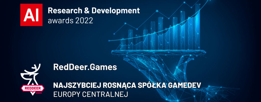 RedDeer.Games z nagrodą „Najszybciej rozwijająca się spółka gamedev w Europie Centralnej” rusza z roadshow inwestycyjnym