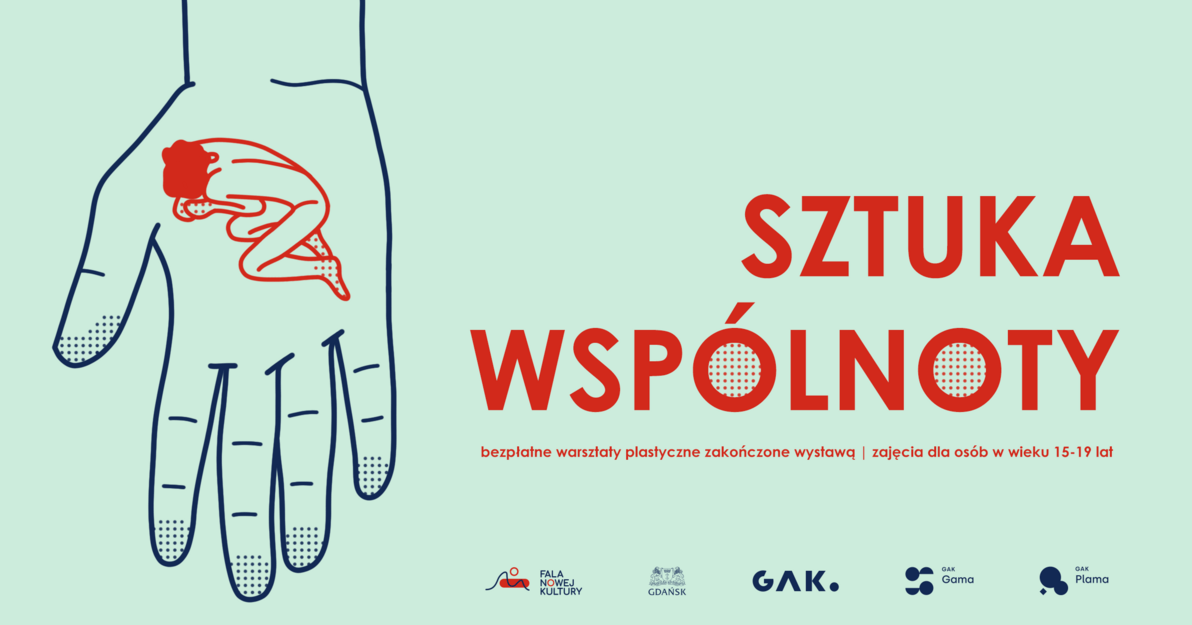 Sztuka wspólnoty, grafika projektu, mat  Fala Nowej Kultury