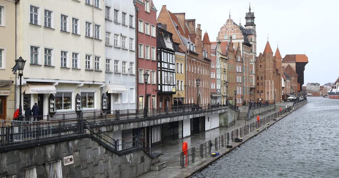 Długie Pobrzeże - tuż przy Moście Zielonym. Fot. Grzegorz Mehring/gdansk.pl