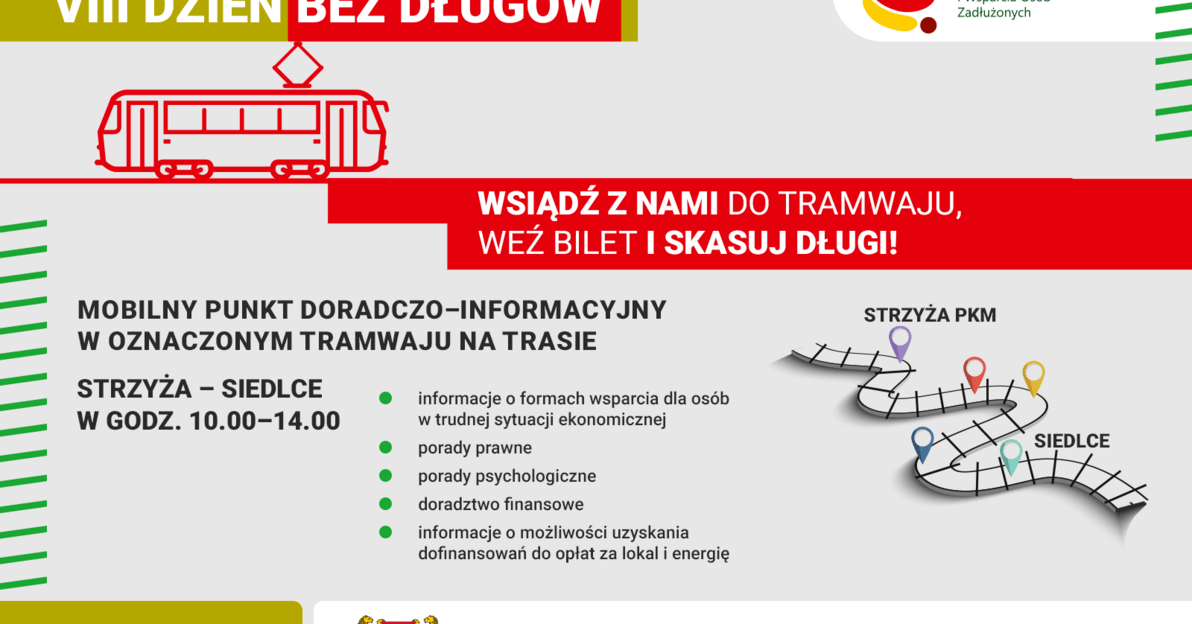 Weź bilet i skasuj długi - VIII Gdański Dzień bez Długów