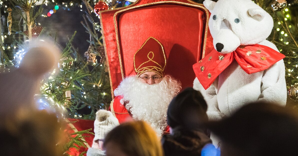 Spotkanie ze św  Mikołajem, fot  Dominik Paszliński