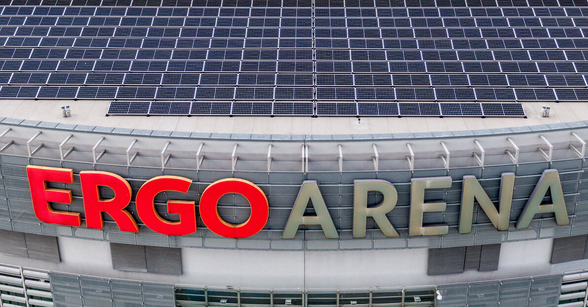 Panele Fotowoltaiczne, fot. FotobankPL ERGO ARENA