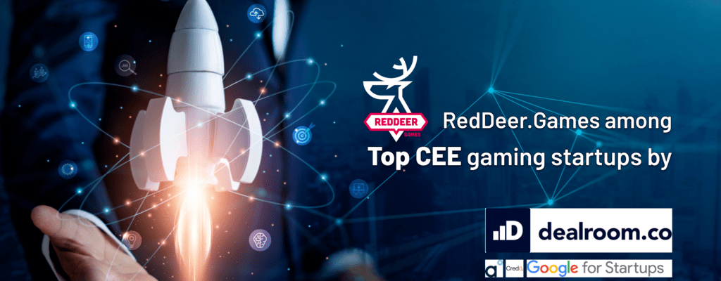 RedDeer.Games on the list of Top gaming startups in CEE according to the Google for Startups, Atomico, Credo ventures and Dealroom.co report