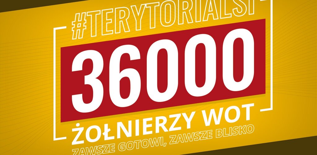 36 tys. żołnierzy w szeregach Terytorialsów – WOT rośnie w siłę