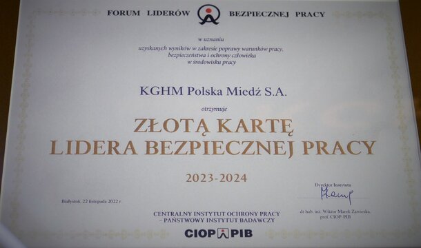 Złoty KGHM