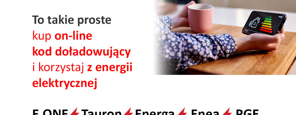 Poczta Polska uruchomiła nowy serwis do zakupu kodu doładowania licznika energii 