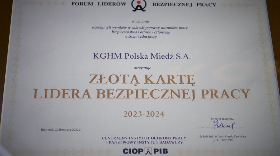 Złoty KGHM