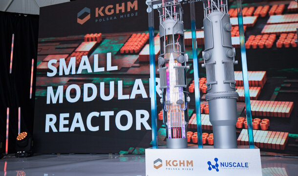 Un paso más cerca del átomo en KGHM. Proyecto NuScale Power con certificado en los EE. UU.