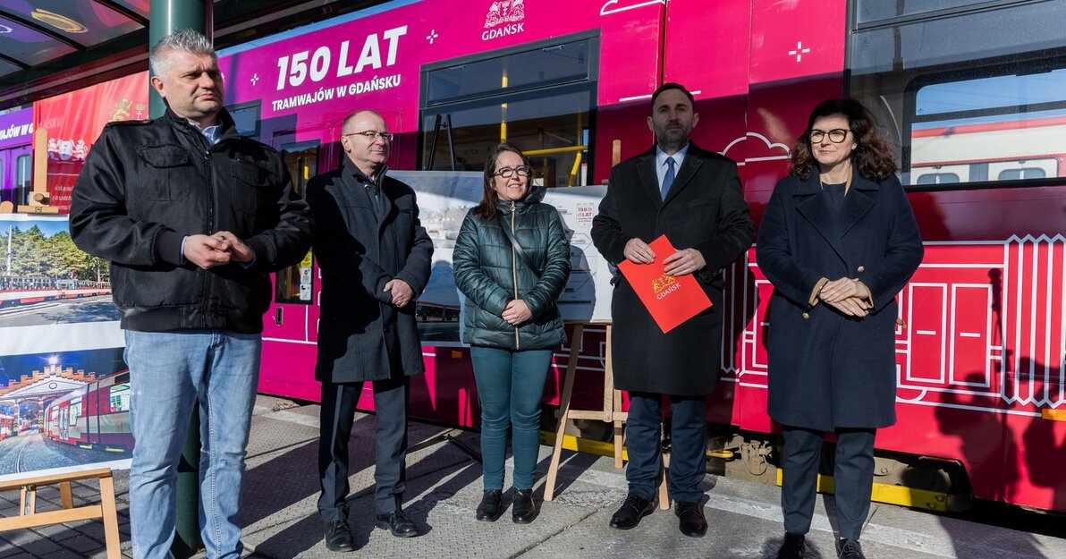 150 lat gdańskich tramwajów; fot. Dominik Paszliński